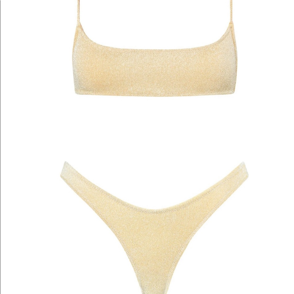 NWT Triangl Mica Gold Bikini